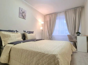 Однокомнатная квартира Natali apart в ЖК Зеленая Вертикаль на метро Лесопарковая