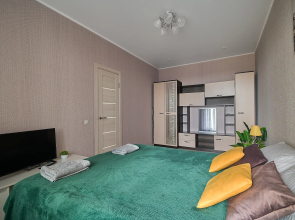 Квартира Однокомнатная с кроватью и диваном