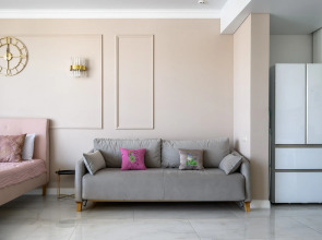 Апартамент Люкс Красивейший в ЖК «Барселона парк» с большим балконом и видом на море