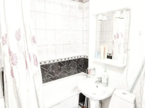 Апартаменты 1-к. 40 м² 2 кровати