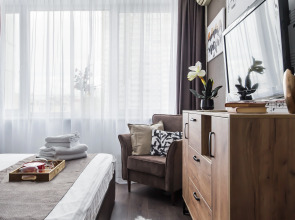 Квартира GM Apartments в стиле Рок-н-ролл с видом на Кремль