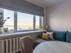 Квартира 2-комн с видом на озеро и горы