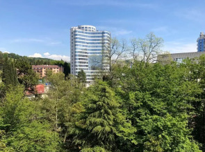 Апартаменты Светлана-Центр у моря с видом на сад магнолий