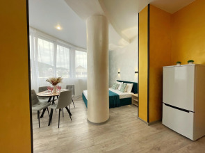 Апартаменты для четверых с видом на горы и море