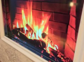 Апартаменты Однокомнатная квартира с камином и посудомойкой