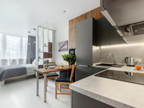 Апартаменты Дом у Дона Студия с видом на Дон (23 этаж)