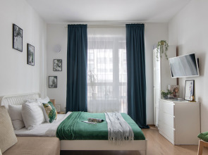 Квартира с балконом Piter Apartments у Московского проспекта