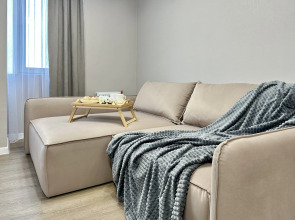 Квартира с панорамным видом на город и Русский мост