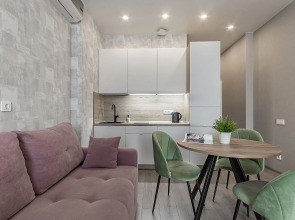 Апартаменты Просторная студия в центре на ул. Горького 23а Сова-Дом