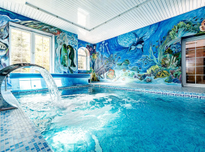 Shikarny Dom V Aprelevke S Basseynom I Saunoy Private house