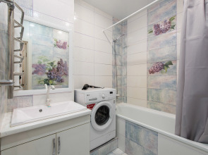 Квартира 2-к у залива в новом доме на Пирогова 2/2 от RentAp, 6 сп.мест