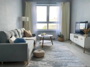 Апартаменты Hygge Karelia c видом на озеро в ЖК со своей набережной