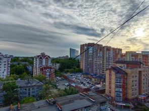 Квартира с видом на город в центре Хабаровска