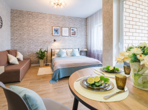 Апартаменты Стильная Квартира-Студия в Центре Города