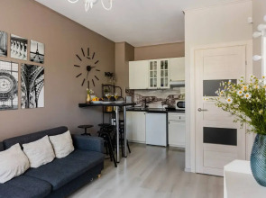 Апартаменты Prudius Apart с балконом у залива