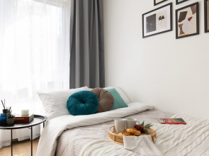 Апартаменты GOSTIO студия в ЖК Дмитровский Парк метро Яхромская