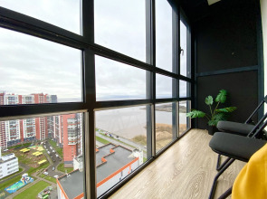 Апартаменты на 25 этаже с видом на Финский залив