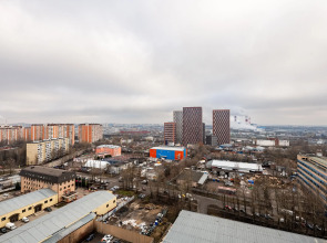 Квартира Просторная Natali на Метро Аннино