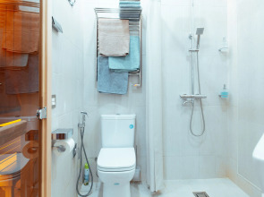 Апартаменты ОхтАпартЛюкс с сауной, камином и двумя спальнями