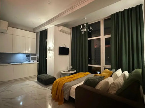 Море квартир уютная студия с панорамными окнами в центре Адлера 3