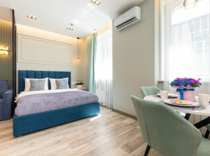 Апартаменты «Голубика, комфорт» в районе ВДНХ «Эстет Апарт»