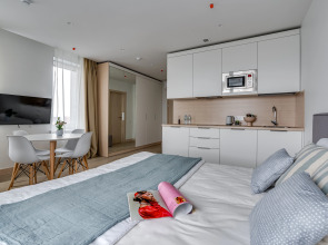 Апартаменты Luce Apartment с видом на город