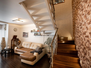 Апартаменты Семейный Таунхаус с Камином и Сауной