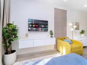 Квартира Студия с Балконом и Видом на Море