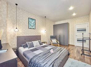 Апартаменты Современная Евродвушка в новом доме на 14 этаже