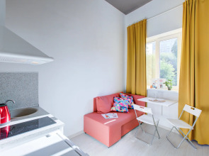 Квартира Домиго Двухуровневая Студия в Центре Города