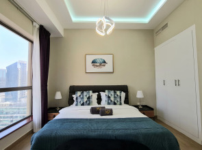 Апартаменты Marco Polo - High-rise 1BR Apt with Amazing Marina Views