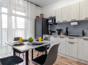 Квартира на Набережной Енисея у Фан-парка Бобровый Лог