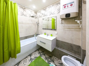 Оливка однокомнатная квартира на 17 этаже