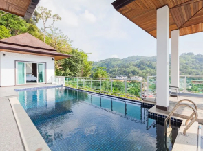 Panoramic Mountain View Villa Pool Kamala Beach