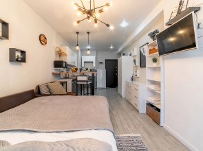 Апартаменты Sun city apartments ЖК Сокол с балконом