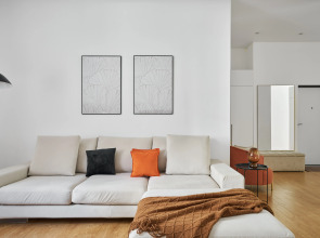 Апартаменты в Скандинавском стиле в центре Москвы