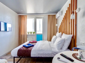 Apartamenty Uutnaa Studia s bol'soj lodziej v dome biznes-klassa