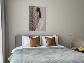 Квартира Ваниль -стильная в ЖК Самолет