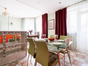 Квартира Просторная евродвушка Natali apart на метро Автозаводская