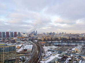 Апартаменты Бизнес-студия с видом на Москва-реку