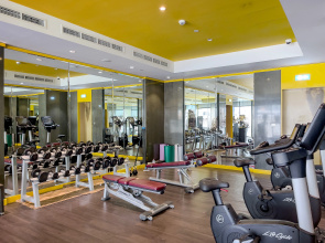 Апартаменты Stylish 1BR at Damac Merano Tower with Great View