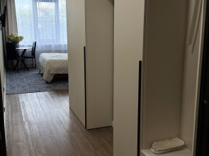 Новая Студия -апартамент с кухней, посудомойкой, стиралкой для двоих + допместо 3 этаж 10 минут от центра Нижнего Новгорода