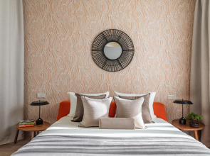 Квартира Moscow Deluxe Apartments Family suite city view-2