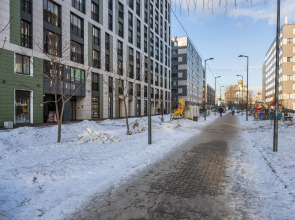 Апартаменты Евро-двухкомнатная квартира у Московского вокзала