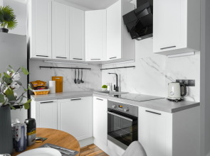 Апартаменты Lalapart Gray stone на 30 этаже небоскреба Савеловский Сити