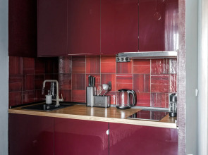 Апартаменты с балконом и красивым видом у метро