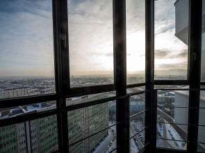 Квартира на 22 этаже с видом на город