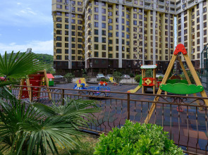 Студия с террасой и видом на горы. Кватро 150