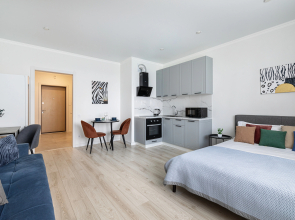 Квартира Green-4-уютная Студия в Центре