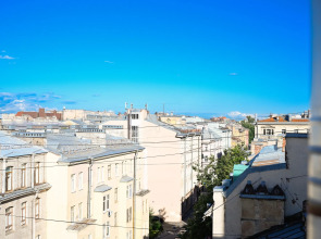 Апартаменты  1912 с видом на крыши Петроградки и Телебашню